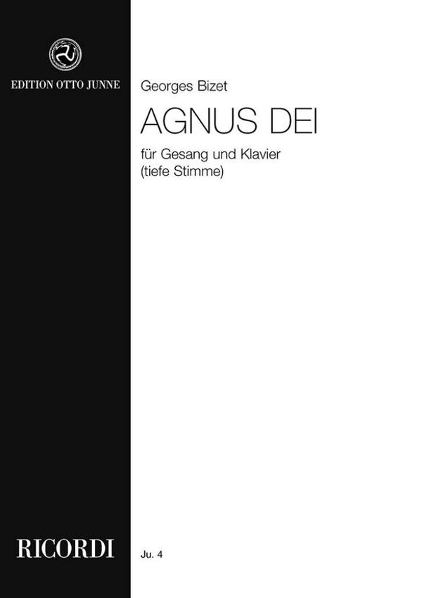Vorderes Coverbild Agnus Dei D-Dur