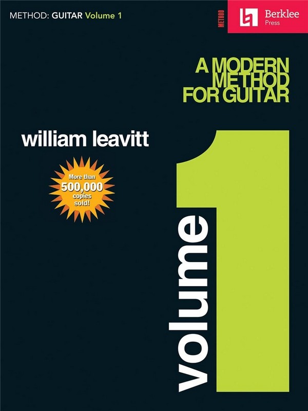 Vorderes Coverbild A modern Method for Guitar vol.1