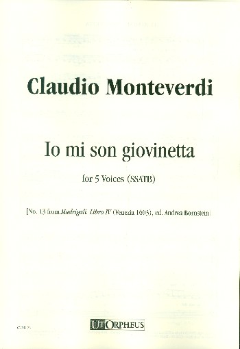 Vorderes Coverbild Io mi giovinetta