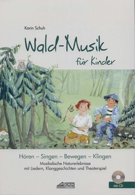 Vorderes Coverbild Wald-Musik für Kinder (+CD)