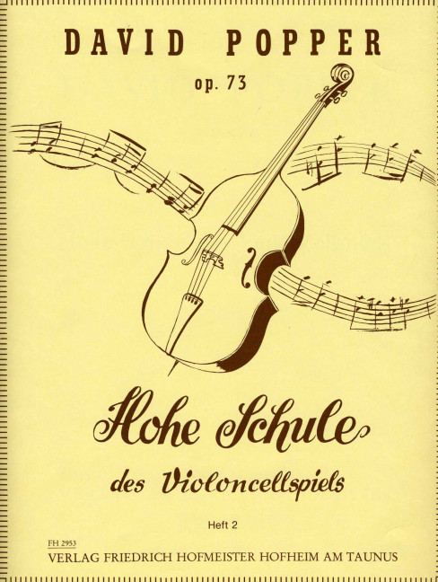 Vorderes Coverbild Hohe Schule des Violoncellspiels op.73 Band 2