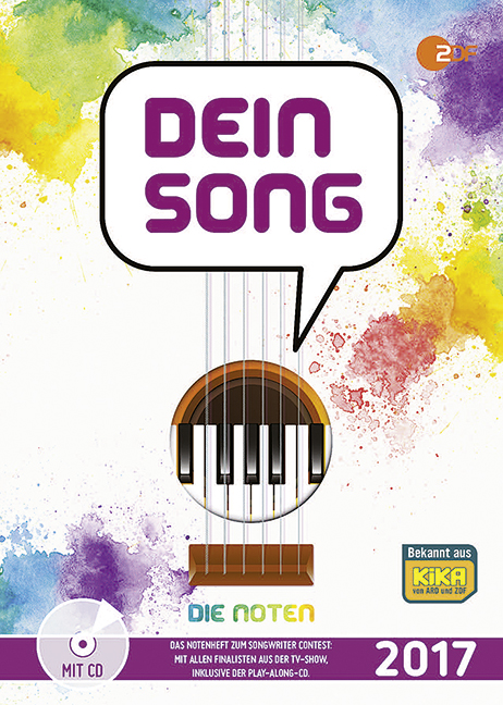 Vorderes Coverbild Dein Song 2017 - die Noten (+CD)