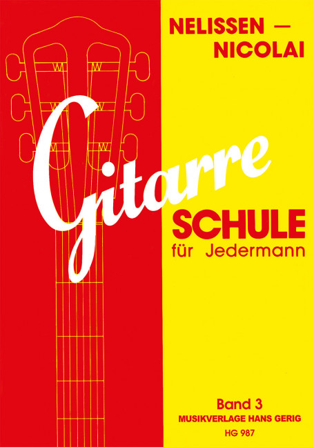 Vorderes Coverbild Gitarreschule für Jedermann Band 3