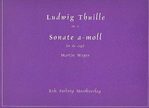Vorderes Coverbild Sonate a-moll op.2