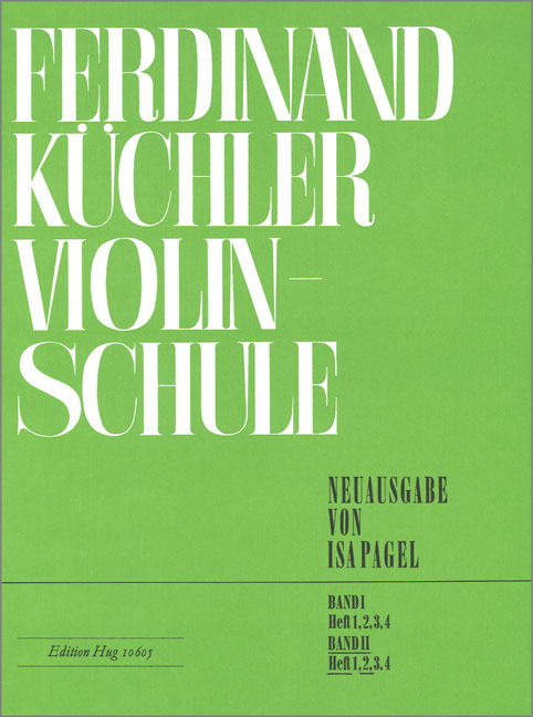 Vorderes Coverbild Violinschule Band 2 Teil 2
