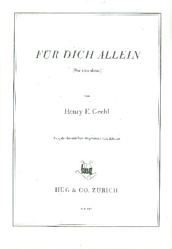Vorderes Coverbild Für dich allein