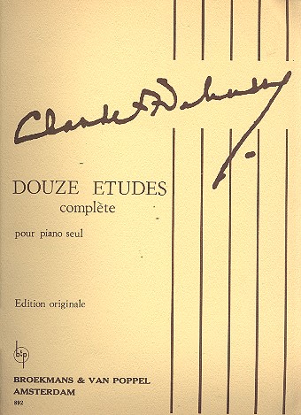 Vorderes Coverbild 12 études complètes