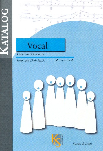 Vorderes Coverbild Katalog Vokal Kistner und Siegel 2017