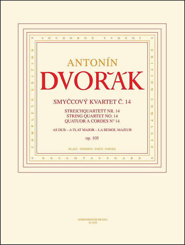 Vorderes Coverbild Streichquartett As-Dur op.105