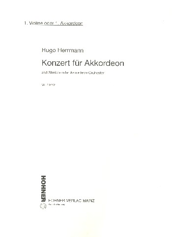 Vorderes Coverbild Konzert