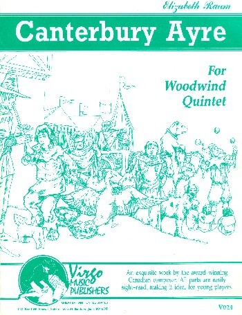 Vorderes Coverbild Canterbury Ayre for flute, oboe,