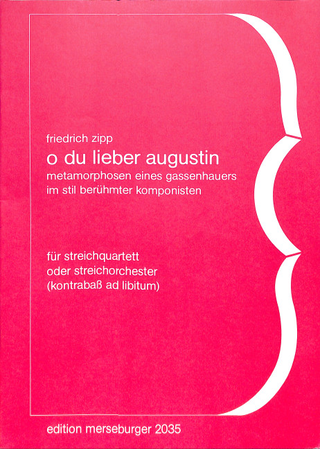 Vorderes Coverbild O du lieber Augustin Metamorphosen