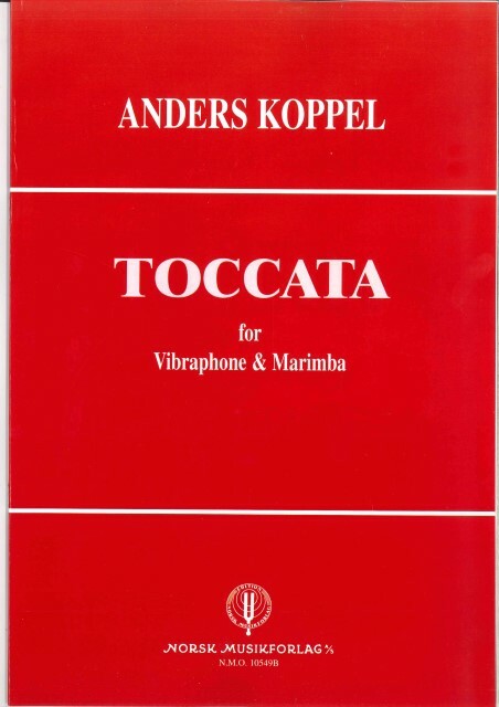 Vorderes Coverbild Toccata