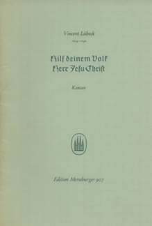 Vorderes Coverbild Hilf deinem Volk Herr Jesu Christ