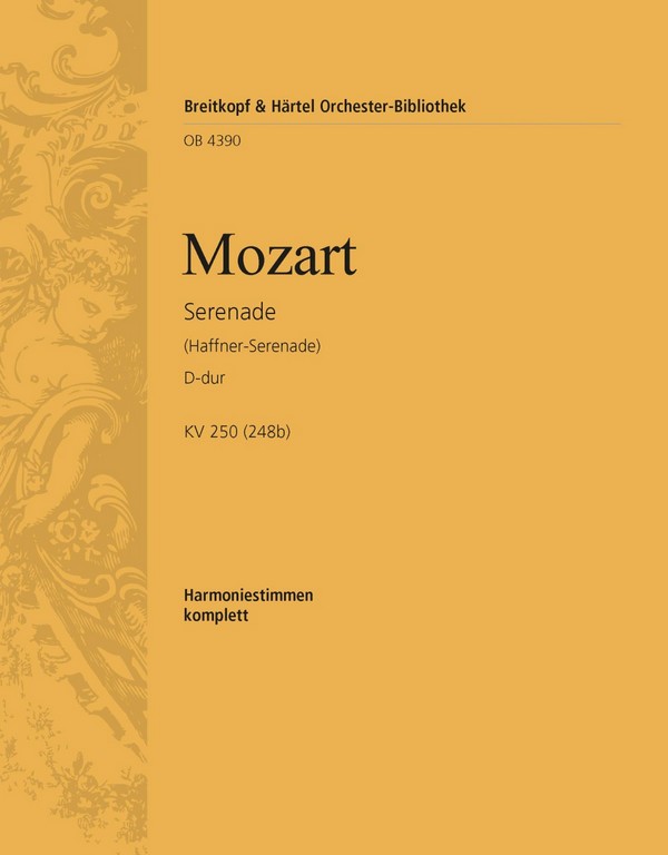 Vorderes Coverbild Serenade D-Dur Nr.7 KV250