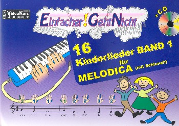 Vorderes Coverbild 16 Kinderlieder Band 1 (+CD)