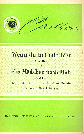 Vorderes Coverbild Wenn du bei mir bist / Ein Mädchen nach Maß