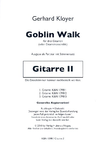 Vorderes Coverbild Goblin Walk