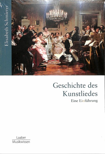 Vorderes Coverbild Geschichte des Kunstliedes