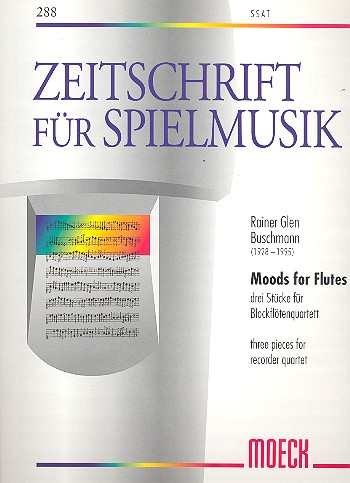 Vorderes Coverbild Moods for Flutes 3 Stücke