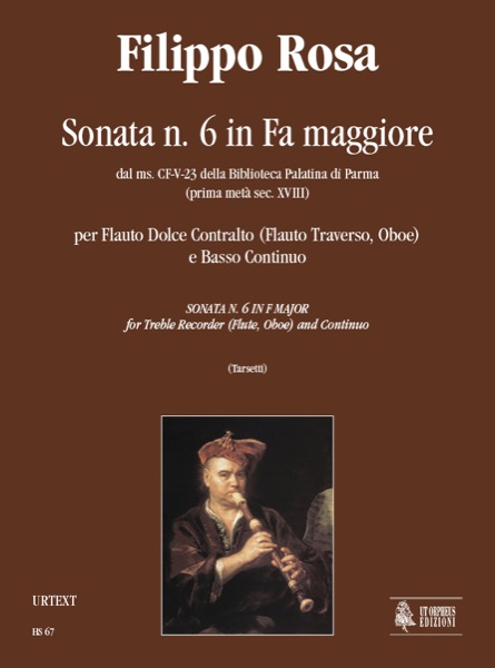 Vorderes Coverbild Sonate F-Dur Nr.6