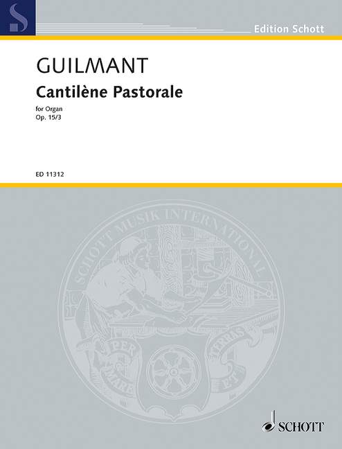 Vorderes Coverbild Cantilene Pastorale op.15 - Souvenir