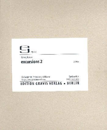 Vorderes Coverbild Excursions 2