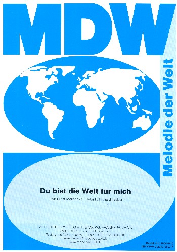 Vorderes Coverbild Du bist die Welt für mich