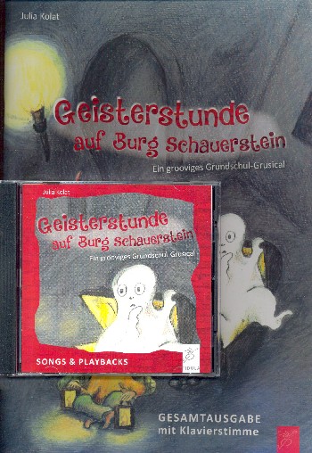 Vorderes Coverbild Geisterstunde auf Burg Schauerstein (+CD)