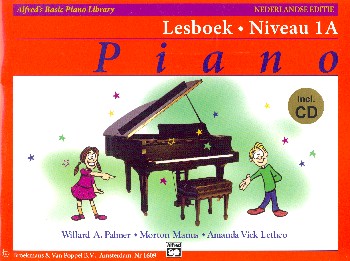 Vorderes Coverbild Alfred's basic Piano Library - Lesboek niveau 1A (+CD)