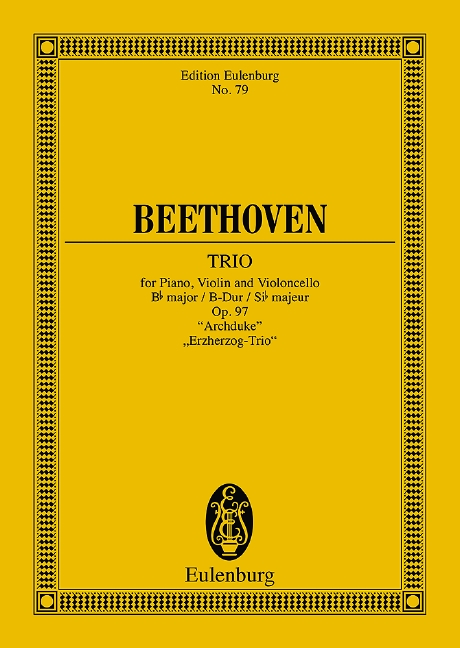 Vorderes Coverbild Trio B-Dur op.97