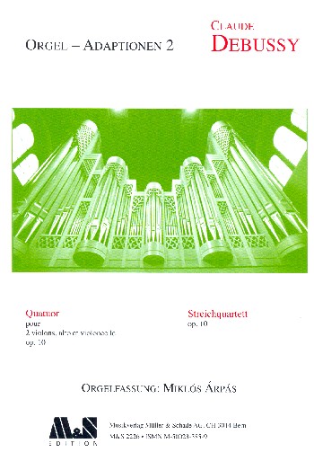 Vorderes Coverbild Streichquartett op.10