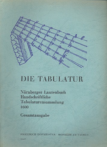 Vorderes Coverbild Nürnberger Lautenbuch