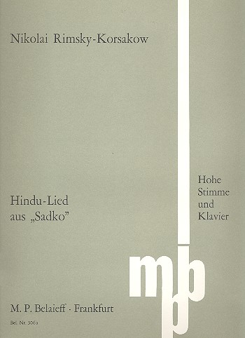 Vorderes Coverbild Hindu-Lied aus Sadko