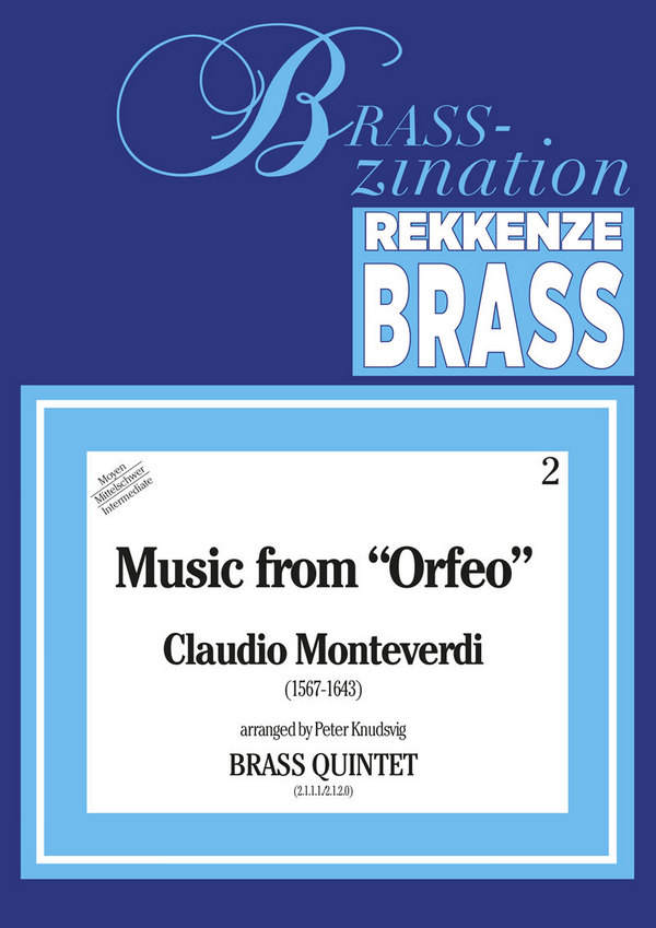 Vorderes Coverbild Music from Orfeo