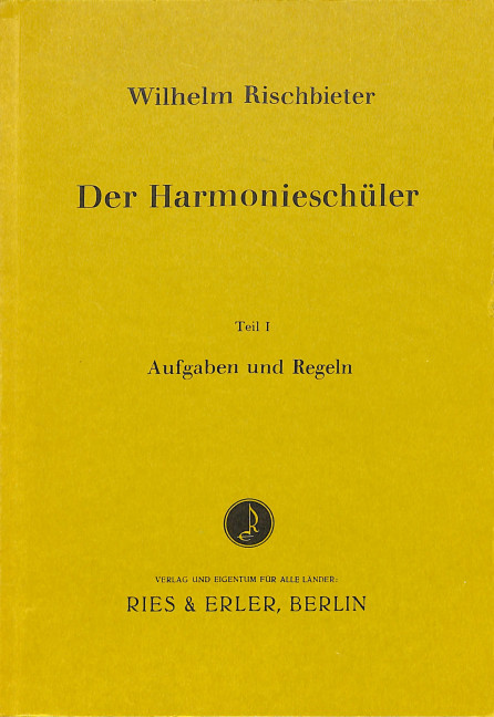 Vorderes Coverbild Der Harmonieschüler Band 1