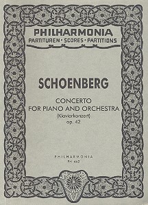 Vorderes Coverbild Konzert op.42 für Klavier und Orchester