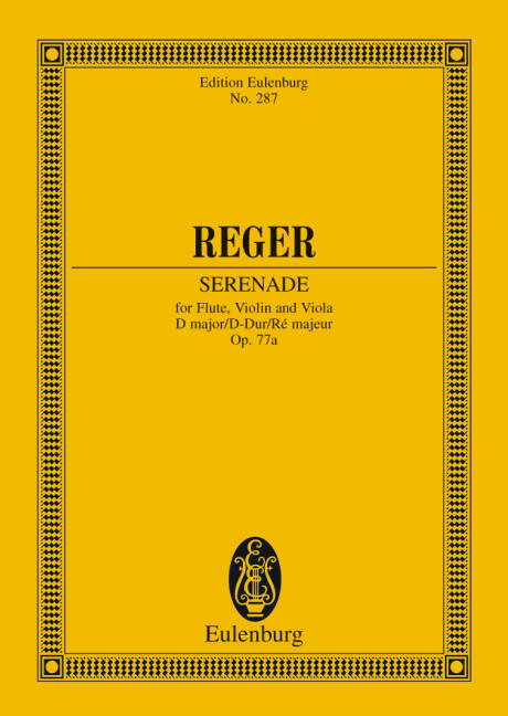 Vorderes Coverbild Serenade D-Dur op.77a