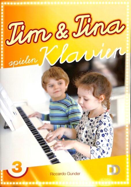 Vorderes Coverbild Tim und Tina spielen Klavier Band 3
