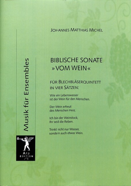 Vorderes Coverbild Biblische Sonate vom Wein