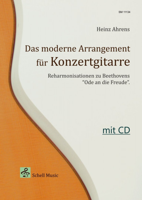 Vorderes Coverbild Das moderne Arrangement für Konzertgitarre  (+CD) Reharmonisationen