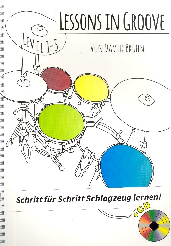 Vorderes Coverbild Lessons in Groove Level 1-5 (+CD)