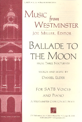 Vorderes Coverbild Ballade to the Moon