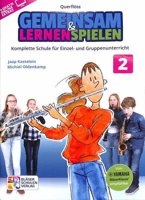 Vorderes Coverbild Gemeinsam lernen & spielen Band 2 (+Online Audio)