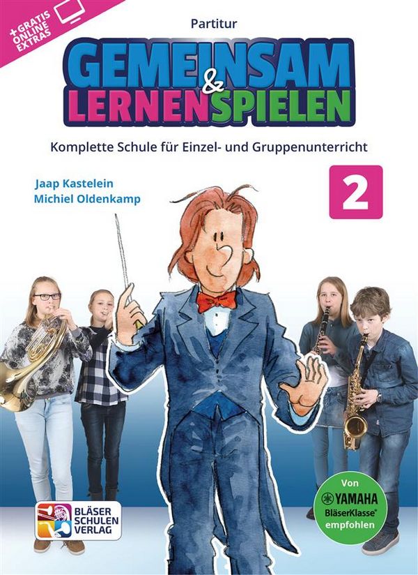 Vorderes Coverbild Gemeinsam lernen & spielen Band 2 (+Online Audio)