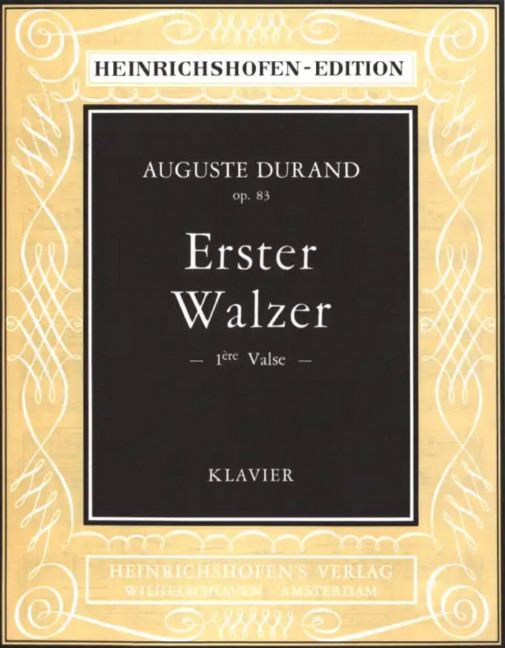 Vorderes Coverbild Walzer Es-Dur op.83