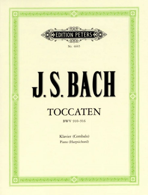 Vorderes Coverbild 7 Toccaten BWV910-916