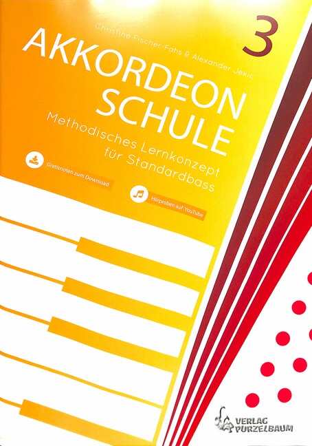 Vorderes Coverbild Akkordeonschule Band 3