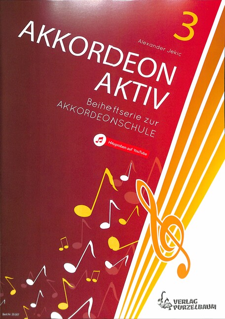 Vorderes Coverbild Akkordeon Aktiv Band 3