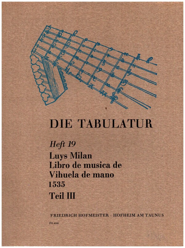 Vorderes Coverbild Libro de musica de vihuela de mano 1535